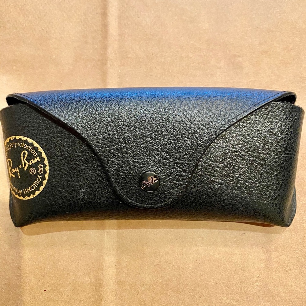 Ray Ban sunglass case.